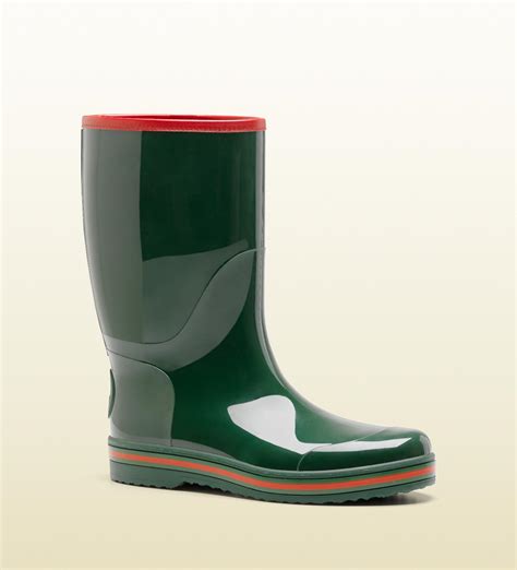 men's gucci rain boots|gucci men tie up boots.